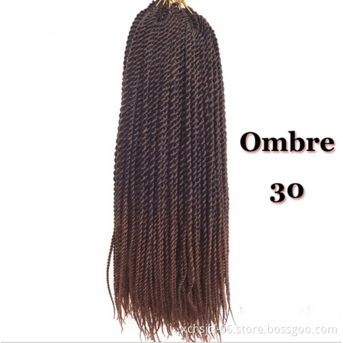 Senegal Twist Colorful Senegalese Twist Hair Medium Box Braids